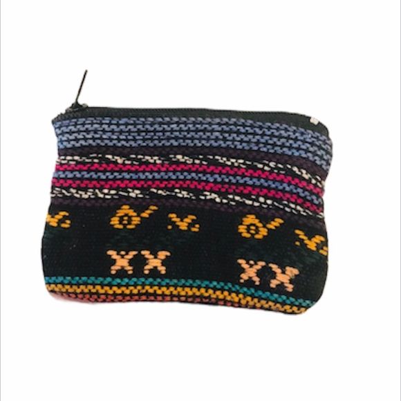 Coin Purse with Zipper Multi Color - Picture 4 of 4